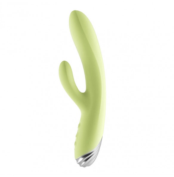 MizzZee - MiaoQu Dual Pleasure Vibrator (Chargeable - Green)